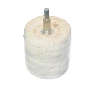 Silverline Tools Cylinder Polishing Mop Soft Cotton 63mm (102552)
