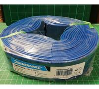 Silverline Lay Flat Hose 10m x 32mm - 633656 Discharge - hose flat silverline 10m x 32mm lay 633656 discharge
