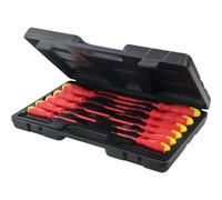 11 Piece Insulated Soft Grip Screwdriver Set - screwdriver set insulated silverline softgrip 918535 11 11pce pieces