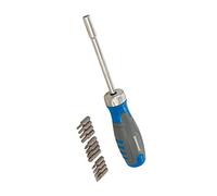 Silverline Multi-Bit Ratchet Screwdriver 12-in-1