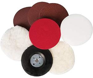 Silverline 154003 Sanding and Polishing Kit 8pce 115 mm