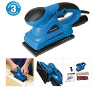 Silverline Silverstorm 150w Orbital Sander 1/3 Sheet 150w - 13 90 x 264125 - sander silverline silverstorm orbital 13 sheet 150w 90 x 264125
