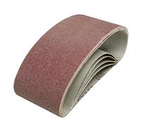 Silverline Sanding Belts 75 x 457mm 5pk 60 Grit - 185706 - sanding x belts grit 75 457mm 60 silverline 5pk 185706