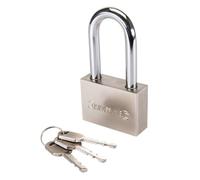 Silverline 186812 Steel Padlock Long Shackle 60 mm