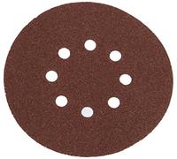 Silverline 196571 Hook and Loop Discs Punched 150 mm 10pk 150 mm 60 Grit