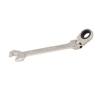 Silverline 196573 Flexible Head Ratchet Spanner 13 mm, Silver