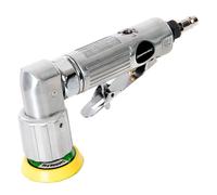 Silverline Mini Air Sander - 2" / 50mm Pneumatic Orbital Sander for Detail Sanding & Finishing (672976)
