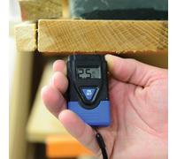 Silverline 220841 Digital Moisture Meter Wood: 6-42% Concrete: 0.2-2%