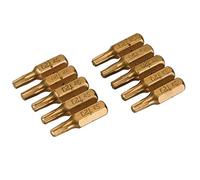 Silverline 228537 T20 Gold Screwdriver Bits 10pk T20