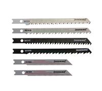 Silverline Jigsaw Blade Set Universal Fitting 30 Piece Wood/Metal