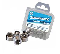 Silverline 234567 Helicoil Type Thread Inserts M5 x 0.8mm - Pack of 25