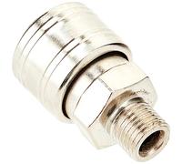 Silverline 237552 Euro Air Line Male Thread Quick Coupler 1/4" BSP
