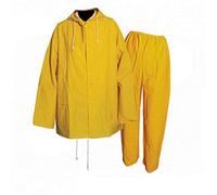 Silverline 245058 Rain Suit Yellow 2pce M 30"W (54 - 112cm)