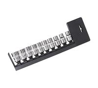 Silverline 245463 Socket Set 1/2" Drive 6pt Metric 10pce 10 - 19 mm