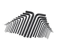 Silverline 25 Piece Metric + AF Hex Key Long Series Set Mechanic - HK25L