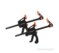 Silverline 250115 Quick Clamps 2 Pack 150mm