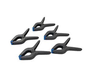Silverline 250157 Spring Clamps 5pk 200 mm Length / 100 mm Jaw