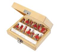 Silverline 251678 8Mm Tct Router Bit Set 12Pce 8Mm Each 1