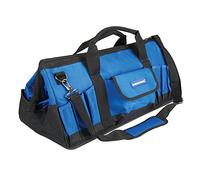 Silverline 263598 Tool Bag Hard Base, Blue, 600 x 280 x 260 mm