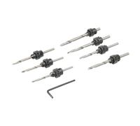 Silverline Drill & Countersink Set 7pce - 3 - 6mm