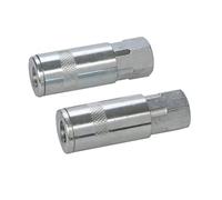 Silverline 1/4" BSP Air Line Female Thread Quick Coupler - 2 PACK