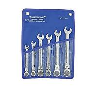 Silverline 277869 Flexible Head Ratchet Spanner Set 6pce 8 - 17 mm