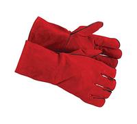 Silverline Welders Gauntlets 330mm - gauntlets welders silverline 330mm gloves 282389 welding