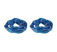 Silverline 282497 Steel Security Chain Round 900 mm, Blue (Pack of 2)