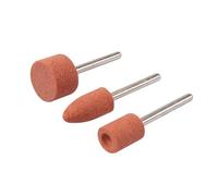 Silverline 282582 Rotary Tool Grinding Stone Set 3pce 9.5, 9.5 and 15.8 mm Dia