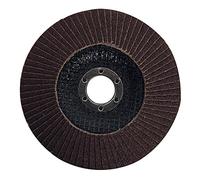 Silverline 282587 Aluminium Oxide Flap Disc 125 mm 80 Grit