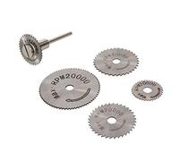 Silverline 289305 HSS Saw Disc Set 6pce 22, 25, 32, 35 and 44 mm