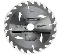 Silverline TCT Circular Saw Blades (Pack of 3) 150 x 20 to 16, 12.75mm Rings