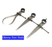 Silverline 3 Piece Engineers Calliper Set, Steel Precision Measuring Tools