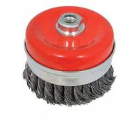 Silverline 303859 Steel Twist-Knot Cup 100 mm