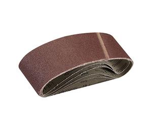 Silverline 308931 Sanding Belts 75 x 533 mm 5pk 60 Grit