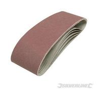 Silverline 308931 Sanding Belts 75 x 533 mm 5pk 60 Grit