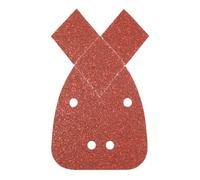 Silverline (330967) Hook & Loop Detail Sander Sheets With 2 Tips 140mm 120 Grit Pack Of 10