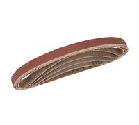 Silverline 338767 Sanding Belts 10 x 330 mm 5pce 40, 60, 2 x 80, 120G
