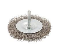 Silverline Rotary Stainless Steel Wire Wheel Brush 75mm