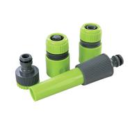 Silverline Hose Connector Set 5pce 5pce - hose set connector silverline 394989 4pce 5pce