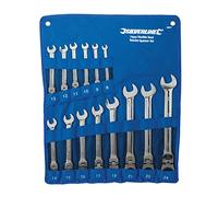 Silverline 399017 Flexible Head Ratchet Spanner Set 14pce 8 - 24 mm