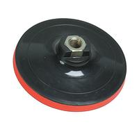 Silverline Hook & Loop Backing Pad 125 x 10mm - 427547 - hook loop backing pad x 125 10mm silverline 427547