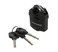 Silverline 427623 Closed Shackle PVC-Coated Padlock 50mm