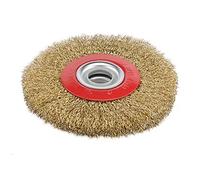 Silverline 427733 Brassed Steel Wire Wheel 125 x 20 mm