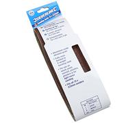 Silverline 433236 Sanding Belts 75 x 533 mm 5pk 80 Grit