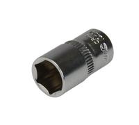 Silverline 438281 Socket 1/4" Drive 6pt Metric, 10 mm