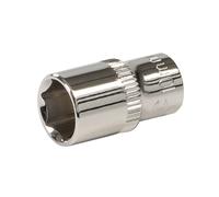 Silverline 438281 Socket 1/4" Drive 6pt Metric, 10 mm