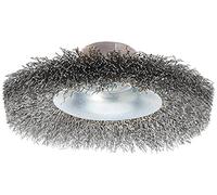 Silverline 450322 Stainless Steel Crimp Bevel Brush 100 mm - M14