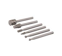 Silverline 457038 Rotary Tool HSS Burr Set 6pce