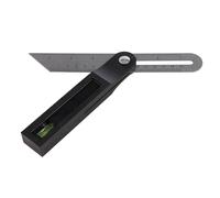 Silverline Sliding T Bevel with Spirit Level 200mm (460000)